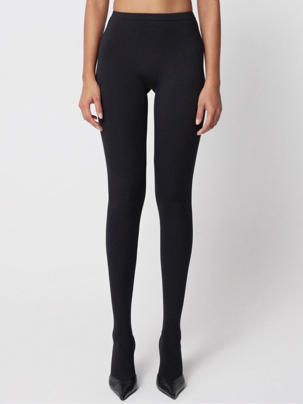 NWT Khy Footed Legging Black Small